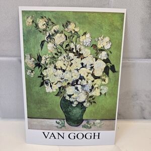 Van Gogh Green and White Art‎ Print Roses 1890 5 X 7 In